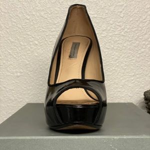 Gently Worn black patent pumps. Nordstrom purchase with original box.